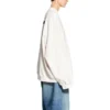 Strike 1917 Oversize-Pullover mit Rundhalsausschnitt „Weiß“ 699242TMVH29800