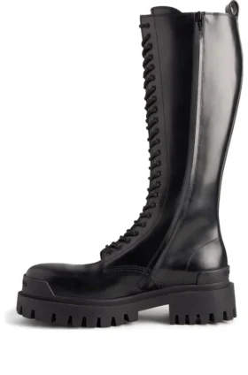 Strike 20-mm-Stiefel „Schwarz, mattes, glattes Kalbsleder“ 763557WA9601000