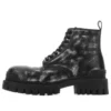 Strike Stiefel „Washed Out Black Leather“ 589338WBEF19010