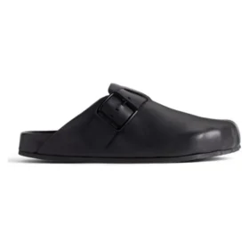 Sunday Leder-Clogs „Schwarz“ 761284WCEA11000
