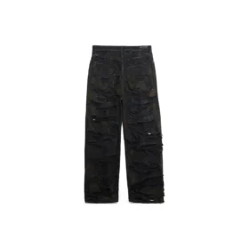 Super Destroyed Baggy-Hose „Black“ 745248TBP471363
