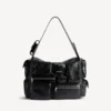 Superbusy Sling Bag Large in Schwarz