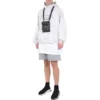 Sweat-Shorts „Grau Dunkelgrau“ 676137TNVG89244