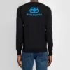 Sweatshirt mit Interlock-Aufdruck auf der Rückseite „Black Blue“ 583117T14391710