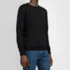 Sweatshirt mit Interlock-Aufdruck auf der Rückseite „Black Blue“ 583117T14391710