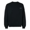 Sweatshirt mit Rundhalsausschnitt und kleinem Kontrast-Logo-Aufdruck „Black White“ 556147TYK271000