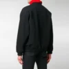 Sweatshirt mit Rundhalsausschnitt und kleinem Kontrast-Logo-Aufdruck „Black White“ 556147TYK271000