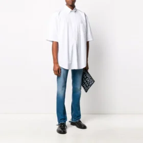 Symbolic Kurzarm-Shirt „Weiß“ 621912TIM359040