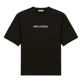 Symbolic Slim Fit Kurzarm-T-Shirt Schwarz 612964TIV501070