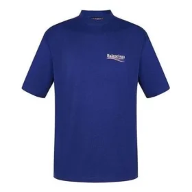 T-Shirt für die Political Campaign, Large-Passform „Blue“ 620969TIV521195
