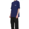 T-Shirt für die Political Campaign, Large-Passform „Blue“ 620969TIV521195