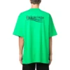 T-Shirt für die Political Campaign, Large-Passform „Grün Schwarz Blau“ 641675TPVD33600