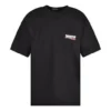T-Shirt für die Political Campaign, Large-Passform „Schwarz“ 641675TKVJ11070