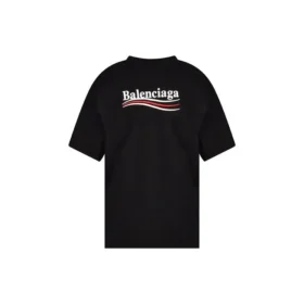 T-Shirt für die Political Campaign, Large-Passform „Schwarz“ 641675TKVJ11070