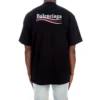 T-Shirt für die Political Campaign, Large-Passform „Schwarz“ 641675TKVJ11070