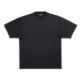 T-Shirt in mittlerer Passform „Black Faded“ 739784TOVF49034