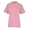 T-Shirt mit Alphabet-Logo-Aufdruck, locker sitzend, kurzärmelig „Pink“ 612965TIVG55700