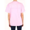 T-Shirt mit Alphabet-Logo-Aufdruck, locker sitzend, kurzärmelig „Pink“ 612965TIVG55700