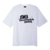 T-Shirt mit handgezeichnetem BB Icon, mittlere Passform „Weiß Schwarz“ 612966TNVN49040
