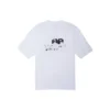 T-Shirt mit handgezeichnetem BB Icon, mittlere Passform „Weiß Schwarz“ 612966TNVN49040