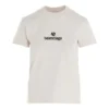 T-Shirt mit Rundhalsausschnitt und Logo, grau/weiß 612964TJVD99054