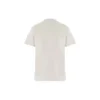 T-Shirt mit Rundhalsausschnitt und Logo, grau/weiß 612964TJVD99054