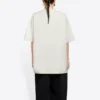 T-Shirt mit Rundhalsausschnitt und Sponsorenlogo, weiß 612965TJVD99054
