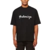 T-Shirt mit Schriftzug-Logo „Black White“ 612966TMVB41070