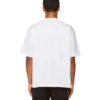 T-Shirt mit Schriftzug-Logo „Weiß/Schwarz“ 612966TMVB49040