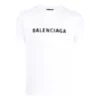 T-Shirt mit verschwommenem Logo „Weiß Schwarz“ 661705TKVD59040