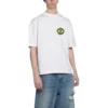 T-Shirt mit Wappen-Logo „Weiß“ 612966TLV619000