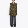Tailliertes Camouflage-Hemd „Green“ 659027TKL142840