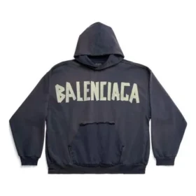 Tape Type Ripped Pocket Hoodie Oversized „Navy Blue“ 744441TOVB14140 Tape Type Ripped Pocket Hoodie Oversized „Navy Blue“ 744441TOVB14140