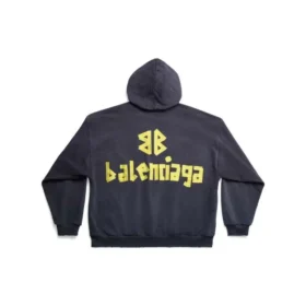 Tape Type Ripped Pocket Hoodie Oversized „Navy Blue“ 744441TOVB14140 Tape Type Ripped Pocket Hoodie Oversized „Navy Blue“ 744441TOVB14140