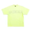 Tape Type T-Shirt, mittlere Passform „Fluo Yellow“ 739784TOVA97204