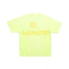 Tape Type T-Shirt, mittlere Passform „Fluo Yellow“ 739784TOVA97204