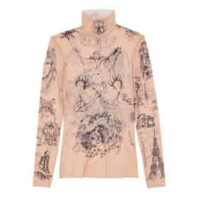 Tat Langarm-Top „Light Beige“ 7928434E1B59500