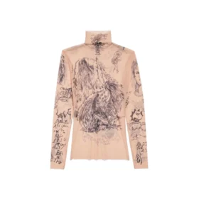 Tat Langarm-Top „Light Beige“ 7928434E1B59500