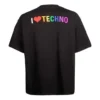 Tech Kurzarm-Shirt Unisex Schwarz 556133TDV201000