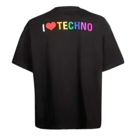 Tech Kurzarm-Shirt Unisex Schwarz 556133TDV201000