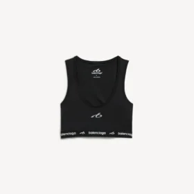 Techwear-BH-Tanktop für Damen in Schwarz