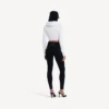 Techwear-Cocoon-Hoodie für Damen in Weiß Techwear-Cocoon-Hoodie für Damen in Weiß