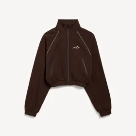 Techwear-Jacke für Damen in Mokka