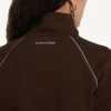 Techwear-Jacke für Damen in Mokka Techwear-Jacke für Damen in Mokka
