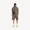 Techwear-Jacke mit Reißverschluss für Herren in Grau Techwear-Jacke mit Reißverschluss für Herren in Grau