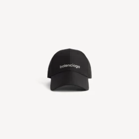 Techwear-Kappe für Herren in Schwarz
