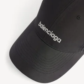 Techwear-Kappe für Herren in Schwarz
