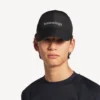 Techwear-Kappe für Herren in Schwarz
