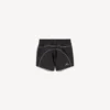 Techwear-Trainingsshorts für Damen in Schwarz