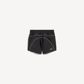 Techwear-Trainingsshorts für Damen in Schwarz